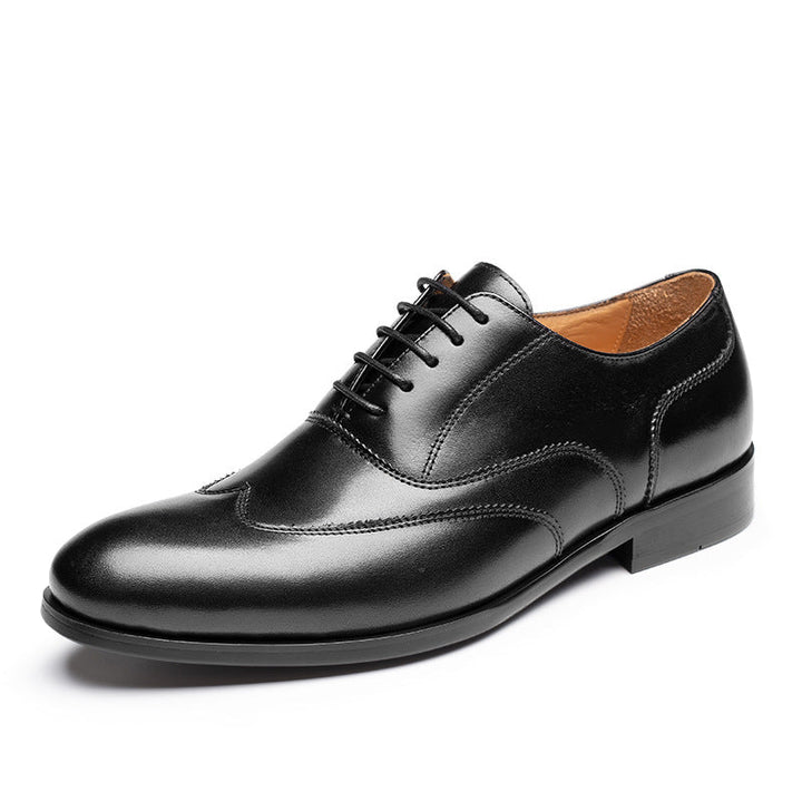 Cowhide Men's Shoes Formal Wear Business Men - Muhaab