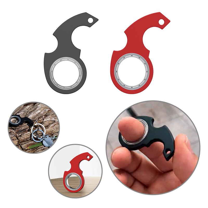 Creative Fidget Spinner Toy Keychain Hand Spinner Finger Spinner Keychain Bottle Opener Kids Toy - Muhaab