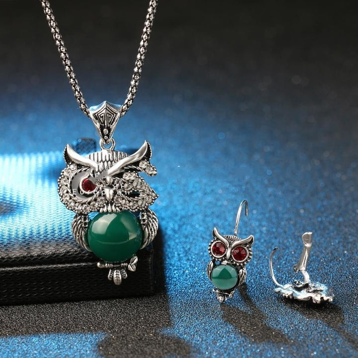 Creative Owl Jewellery Sets Necklaces Earrings Women Necklace - Muhaab