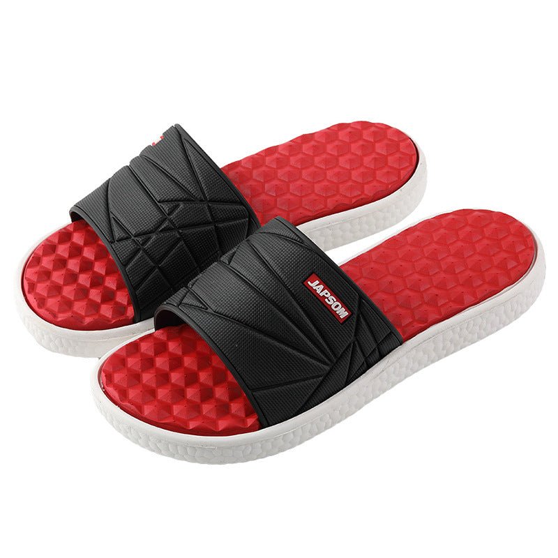 Cross-Border Plus Size Summer New Men's Home Slippers Indoor And Outdoor Slippers Fashion Trend Home Slippers - Muhaab