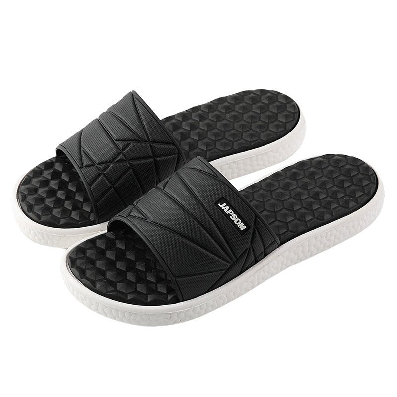 Cross-Border Plus Size Summer New Men's Home Slippers Indoor And Outdoor Slippers Fashion Trend Home Slippers - Muhaab
