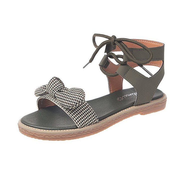 Cute fashion bow tie women sandals - Muhaab