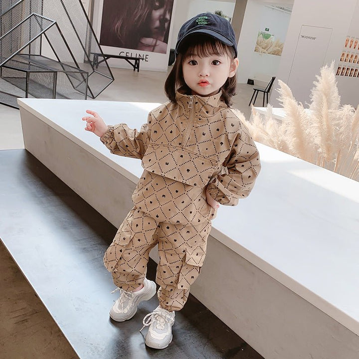 Cute Girl Fashion Tooling Suit - Muhaab