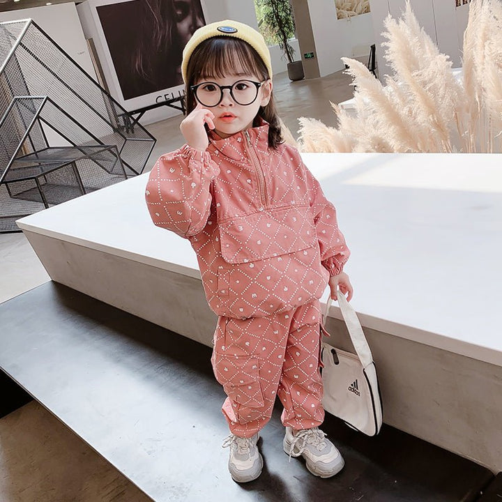 Cute Girl Fashion Tooling Suit - Muhaab