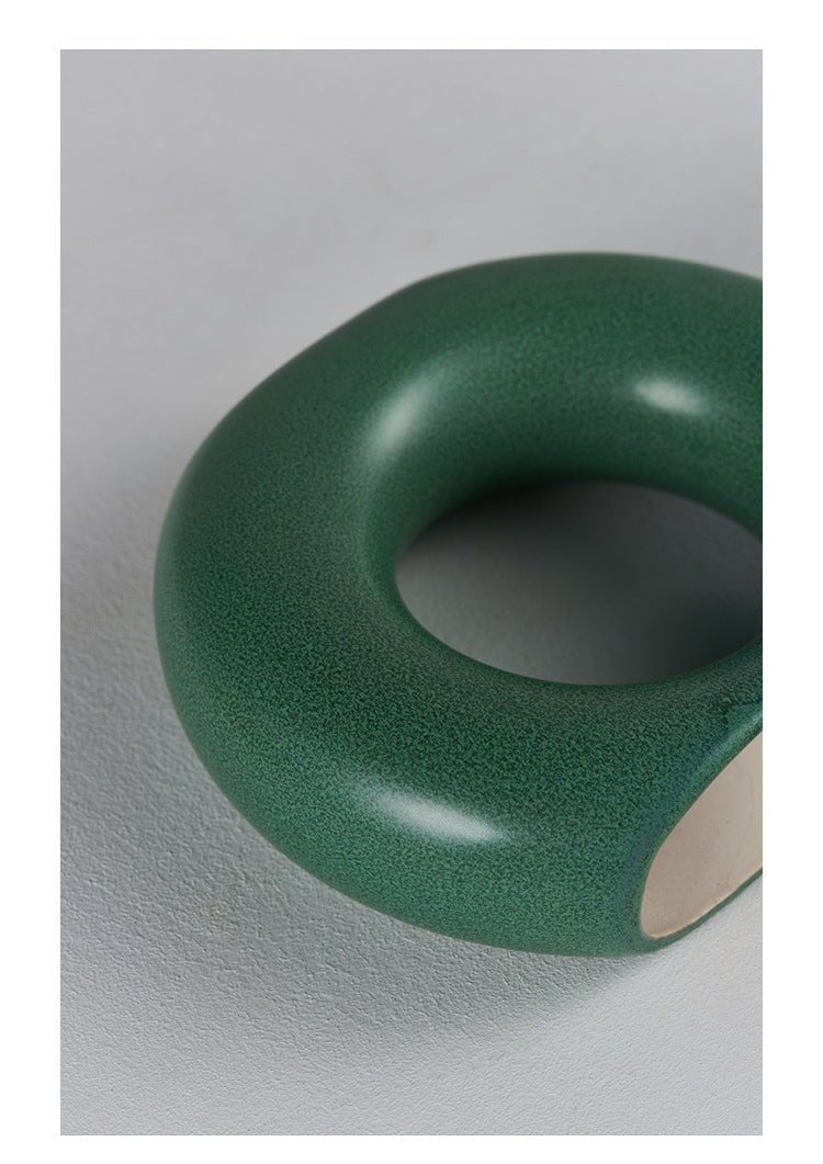 Cutelife New Style White Small Flower Ceramics Home Decor Vase - Muhaab