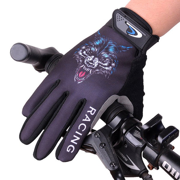 Cycling Gloves Long Finger Men Spring And Autumn Non-slip Wear-resistant Outdoor Full Finger Touch Screen Gloves - Muhaab