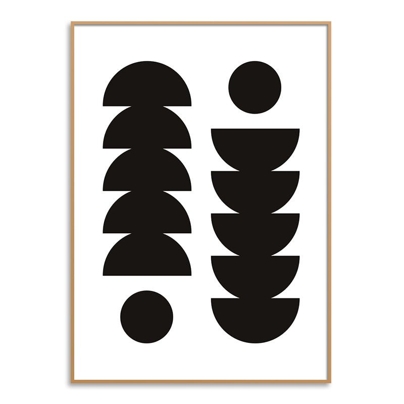 Decorative painting behind the sofa - Muhaab