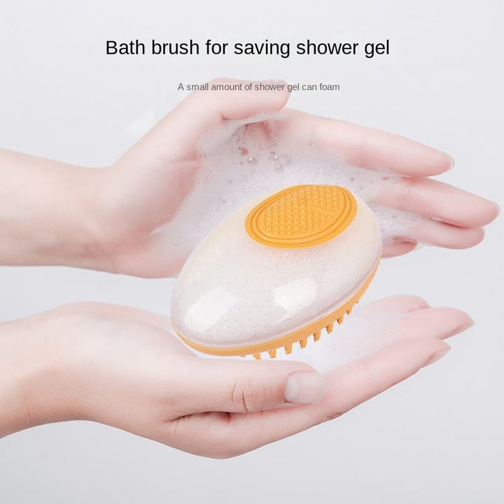 Dog Cat Bath Brush 2-in-1 Pet SPA Massage Comb Soft Silicone Pets Hair Grooming Comb Dog Cleaning Tool Pet Products - Muhaab