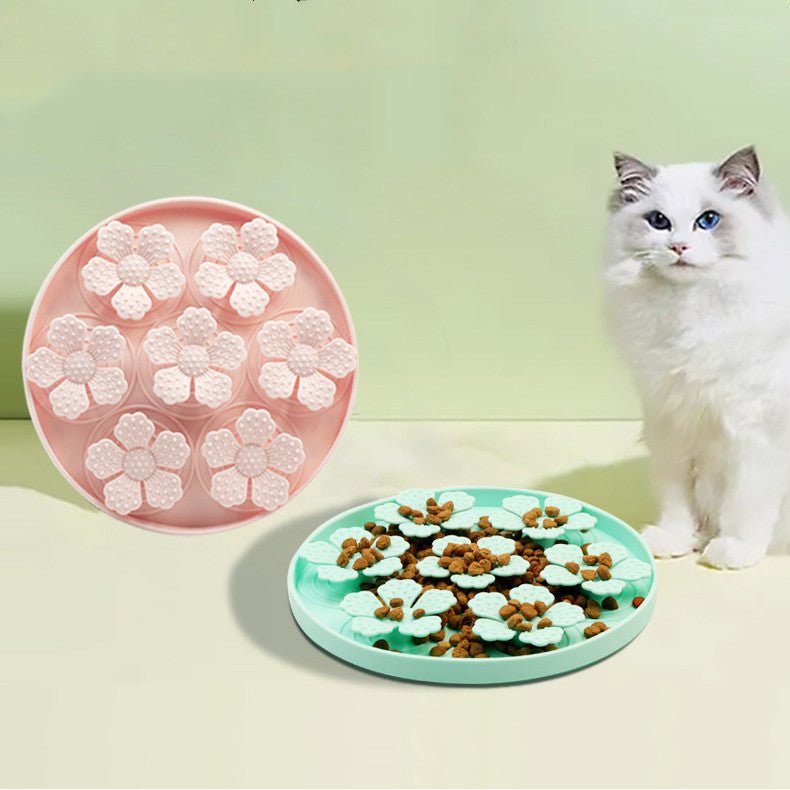 Dog Cat Slow Food Feeding Mat Silicone Pet Products - Muhaab