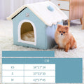Dog Kennel House Type Warm Closed Pet Supplies - Muhaab