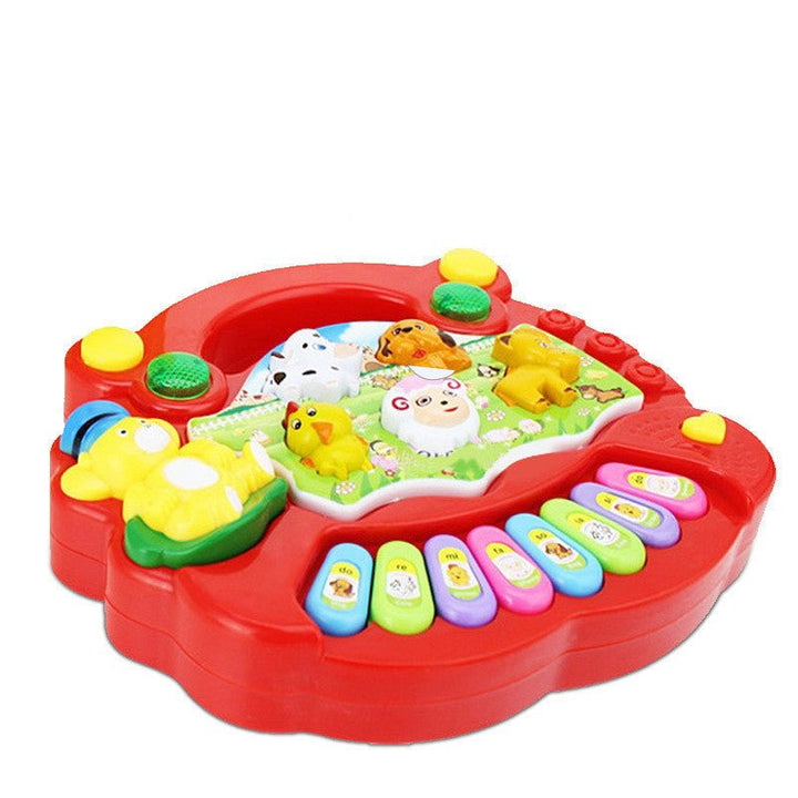 Educational Toys Farm Animal Keyboard Musical Instrument Child Baby Toys - Muhaab