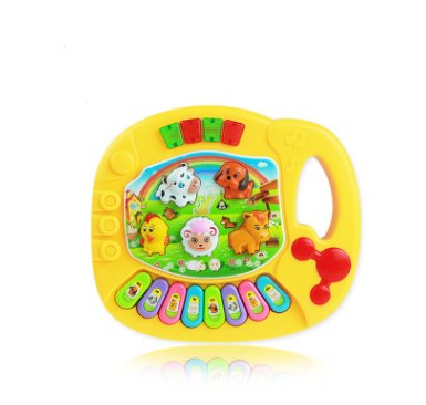 Educational Toys Farm Animal Keyboard Musical Instrument Child Baby Toys - Muhaab