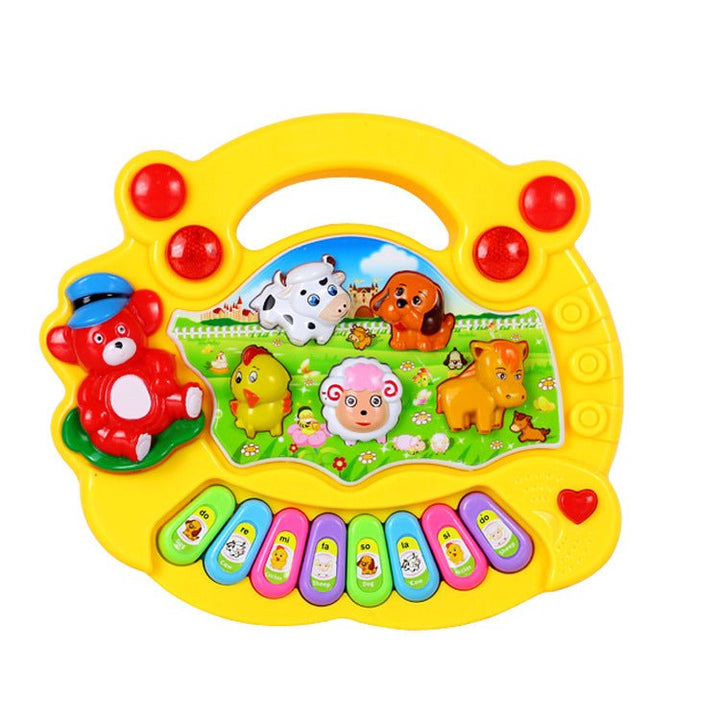 Educational Toys Farm Animal Keyboard Musical Instrument Child Baby Toys - Muhaab