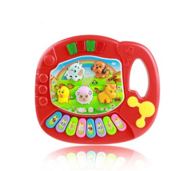 Educational Toys Farm Animal Keyboard Musical Instrument Child Baby Toys - Muhaab