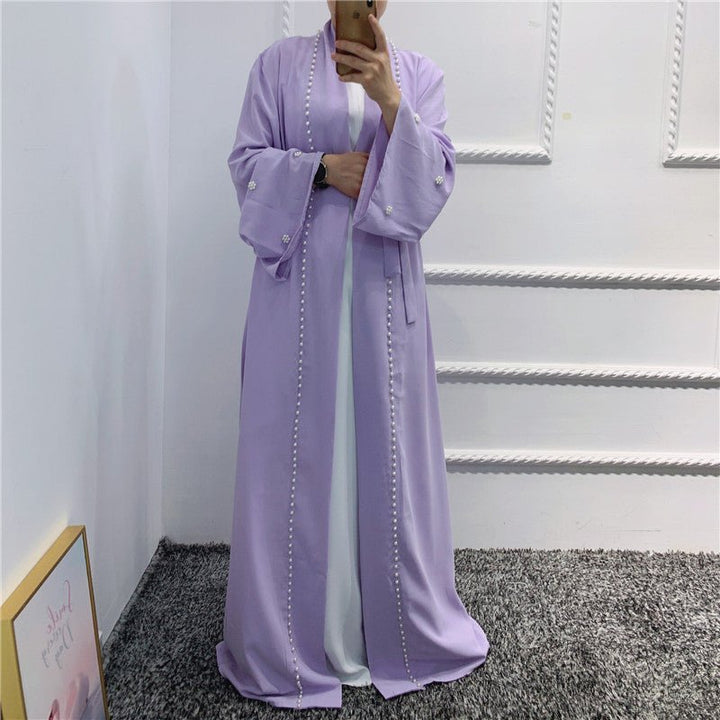 Eid Kaftan Moroccan Abaya Dubai Turkey Hijab Muslim Fashion - Muhaab