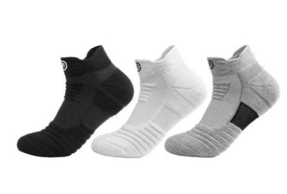 Elite Socks Men Thickened Socks Towel Bottom Deodorant Quick-Drying Running Socks - Muhaab