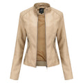 European And American Women's Leather Jackets - Muhaab