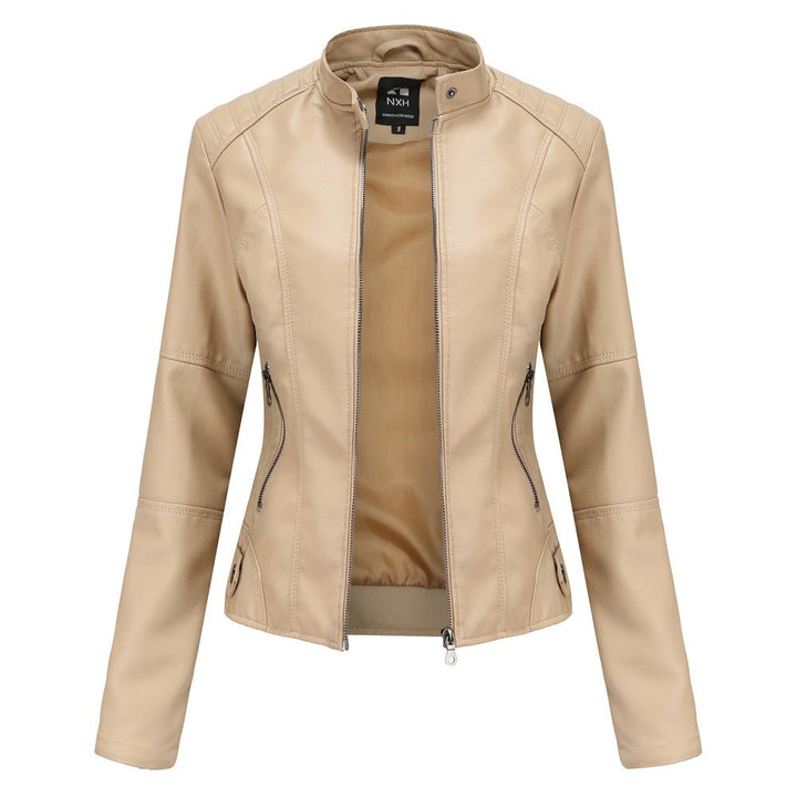 European And American Women's Leather Jackets - Muhaab