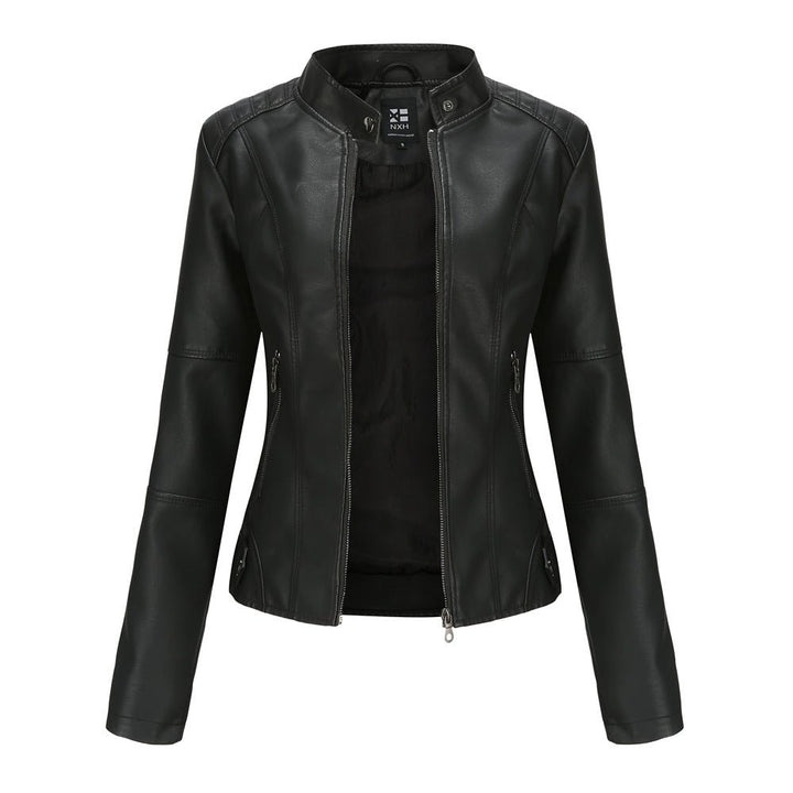 European And American Women's Leather Jackets - Muhaab