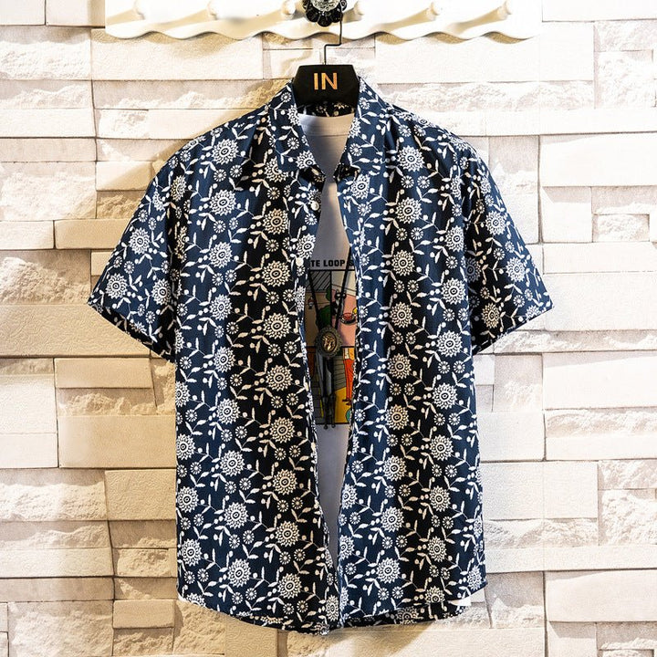 Fashion Casual Floral Shirt For Men - Muhaab