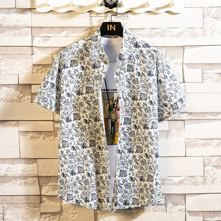 Fashion Casual Floral Shirt For Men - Muhaab