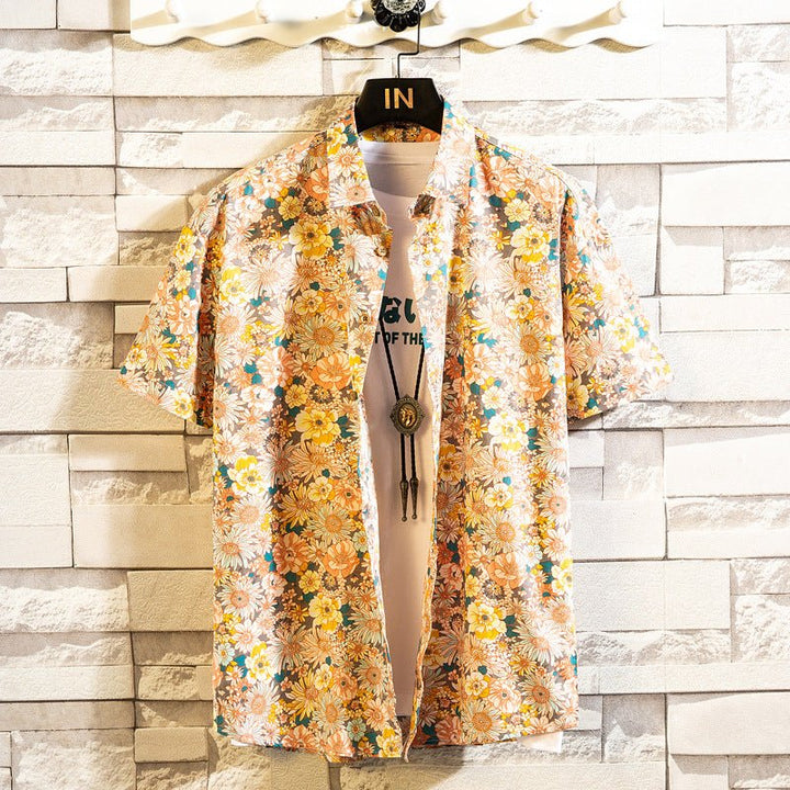 Fashion Casual Floral Shirt For Men - Muhaab