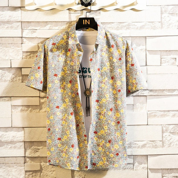 Fashion Casual Floral Shirt For Men - Muhaab