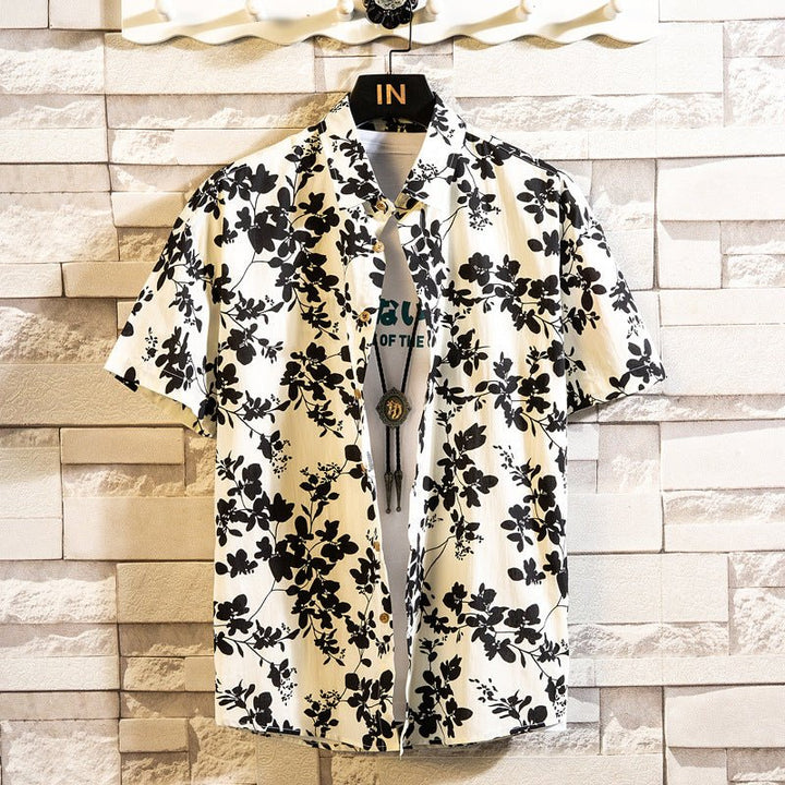 Fashion Casual Floral Shirt For Men - Muhaab