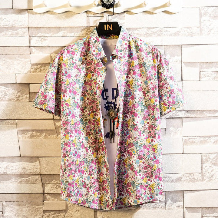 Fashion Casual Floral Shirt For Men - Muhaab