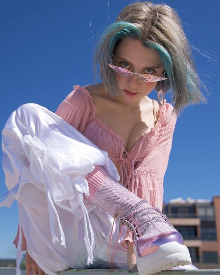 Fashion rimless sunglasses for women - Muhaab