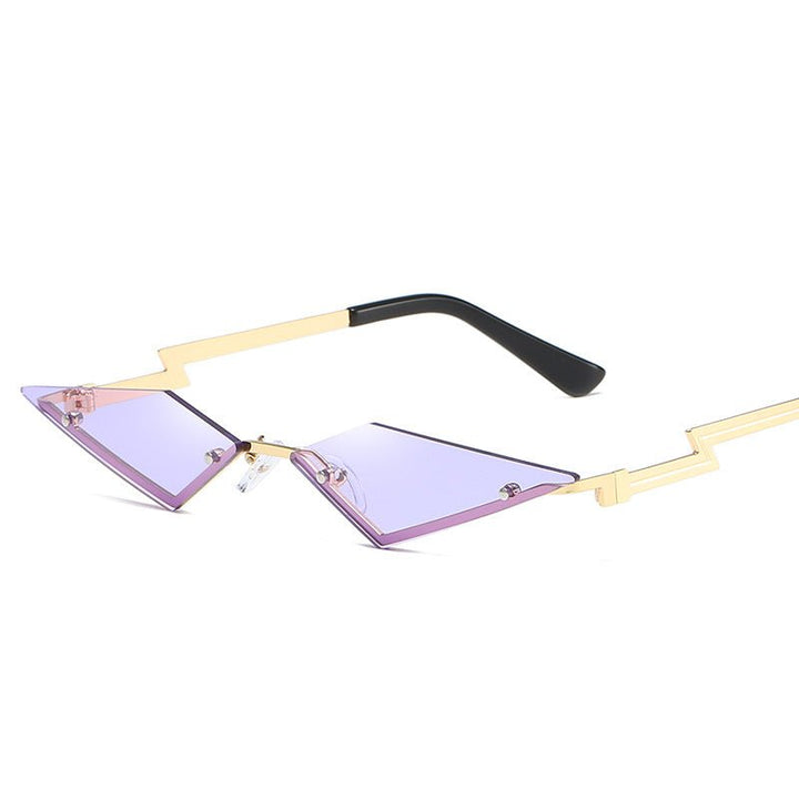 Fashion rimless sunglasses for women - Muhaab