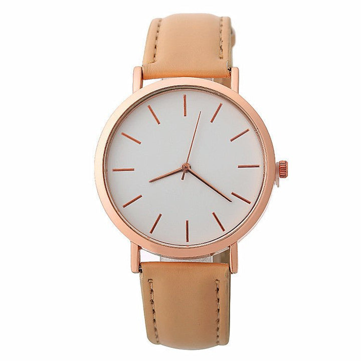 Fashion simple style women watches quartz wristwatches woman Dress Watches clock - Muhaab