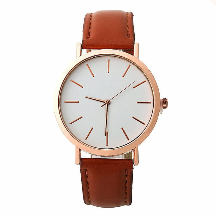 Fashion simple style women watches quartz wristwatches woman Dress Watches clock - Muhaab