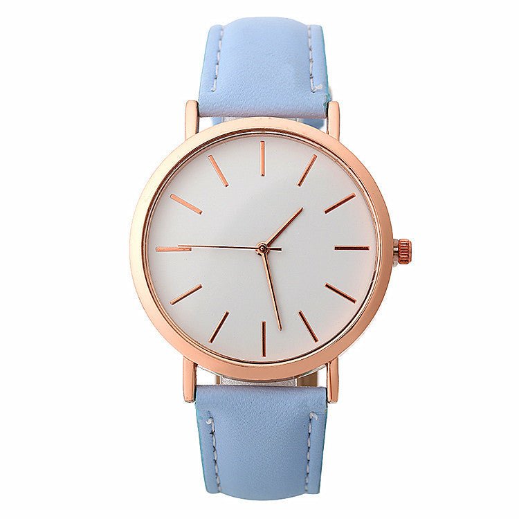Fashion simple style women watches quartz wristwatches woman Dress Watches clock - Muhaab