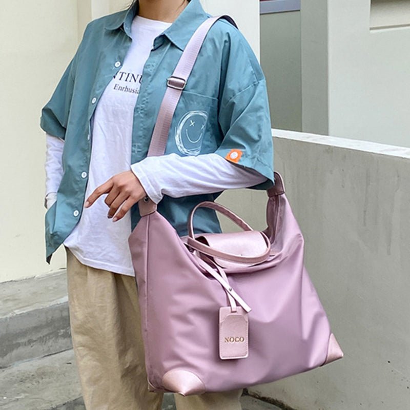 Fitness Travel Bags For Women Oxford Shoulder Bag Totes - Muhaab