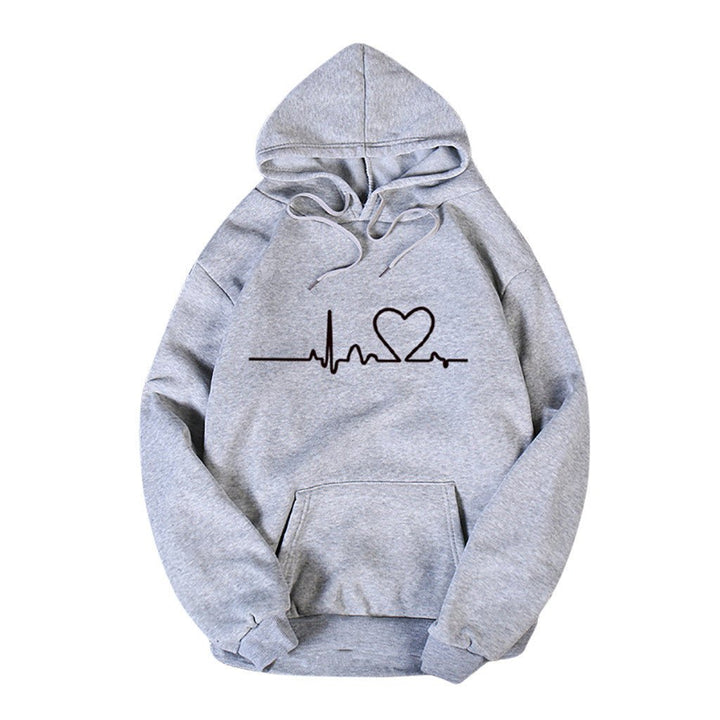 Fleece casual plus size hoodie fashion sport hoodie for women - Muhaab