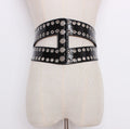 Flowing Eye Rivet Elastic Elastic Waistband Female Decoration - Muhaab