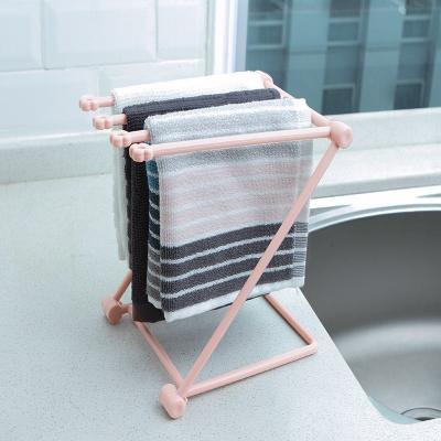 Foldable Dishcloth Shelf Kitchen Accessories Gadget Organizer - Muhaab