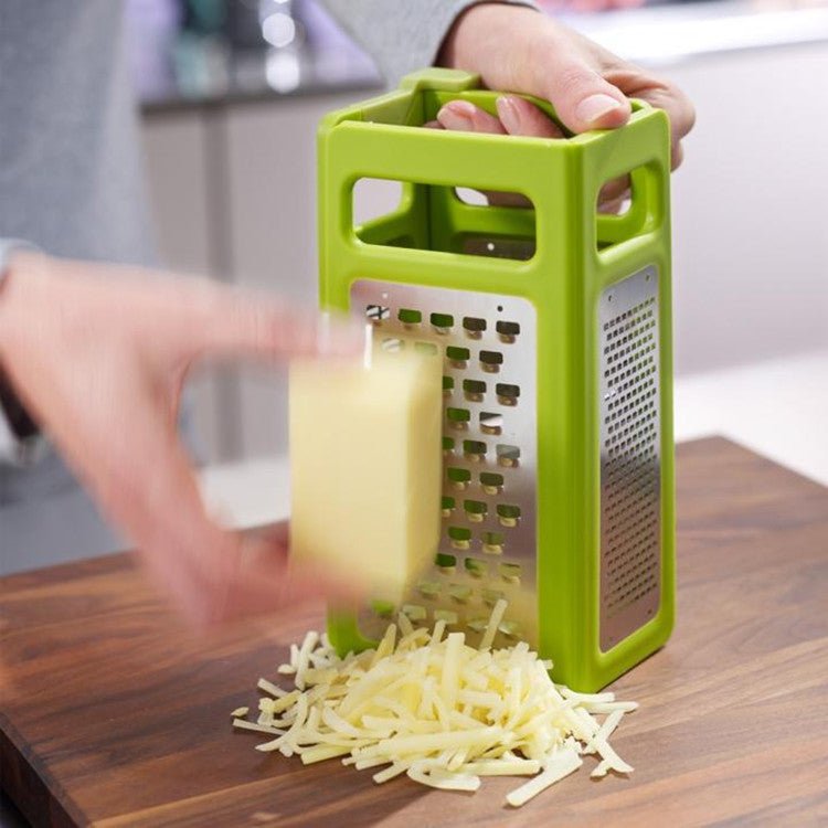 Foldable Slicer Advanced Professional Steel Cheese Box Grater For Kitchen Gadgets - Muhaab