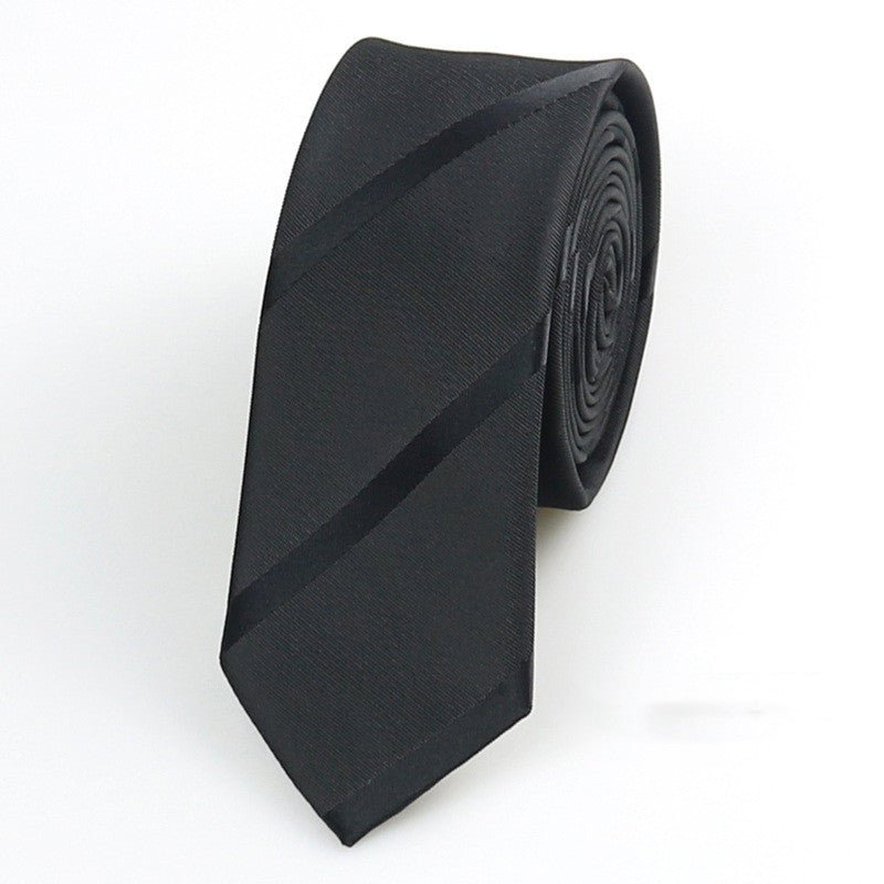 Formal Wear Korean Style Wedding Groom Best Man Casual Accessories Striped Dot Retro 5cm Glossy Hand Tie For Men - Muhaab