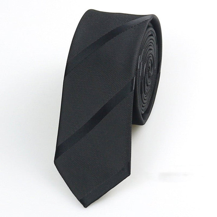 Formal Wear Korean Style Wedding Groom Best Man Casual Accessories Striped Dot Retro 5cm Glossy Hand Tie For Men - Muhaab