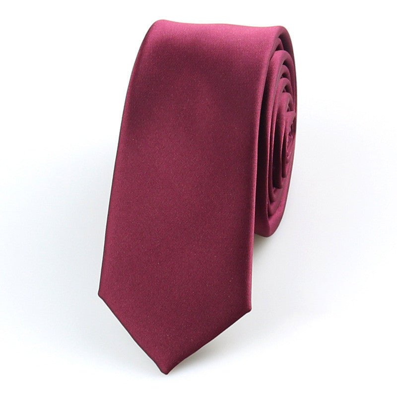 Formal Wear Korean Style Wedding Groom Best Man Casual Accessories Striped Dot Retro 5cm Glossy Hand Tie For Men - Muhaab