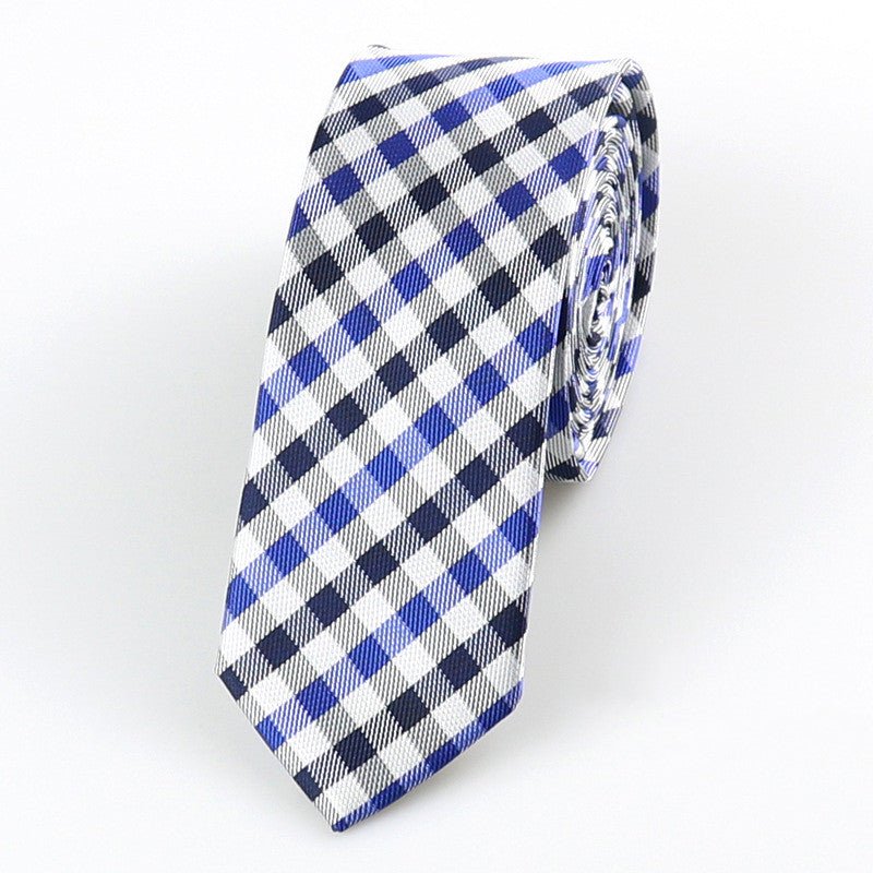 Formal Wear Korean Style Wedding Groom Best Man Casual Accessories Striped Dot Retro 5cm Glossy Hand Tie For Men - Muhaab