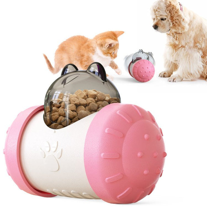 Funny Dog Treat Leaking Toy With Wheel Interactive Toy For Dogs Puppies Cats Pet Products Supplies Accessories - Muhaab