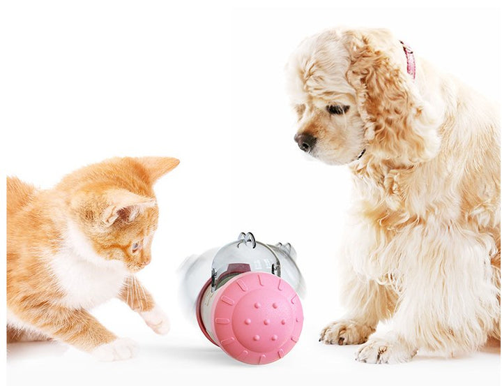 Funny Dog Treat Leaking Toy With Wheel Interactive Toy For Dogs Puppies Cats Pet Products Supplies Accessories - Muhaab