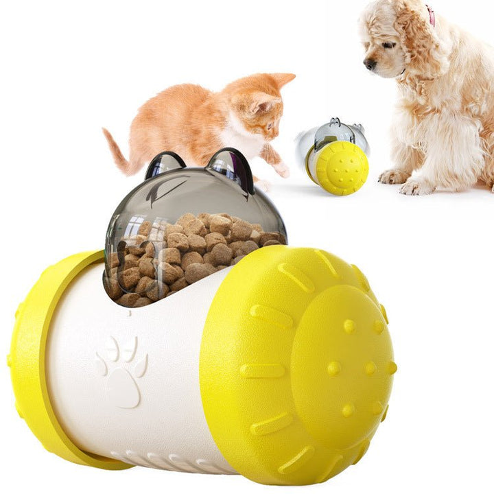 Funny Dog Treat Leaking Toy With Wheel Interactive Toy For Dogs Puppies Cats Pet Products Supplies Accessories - Muhaab