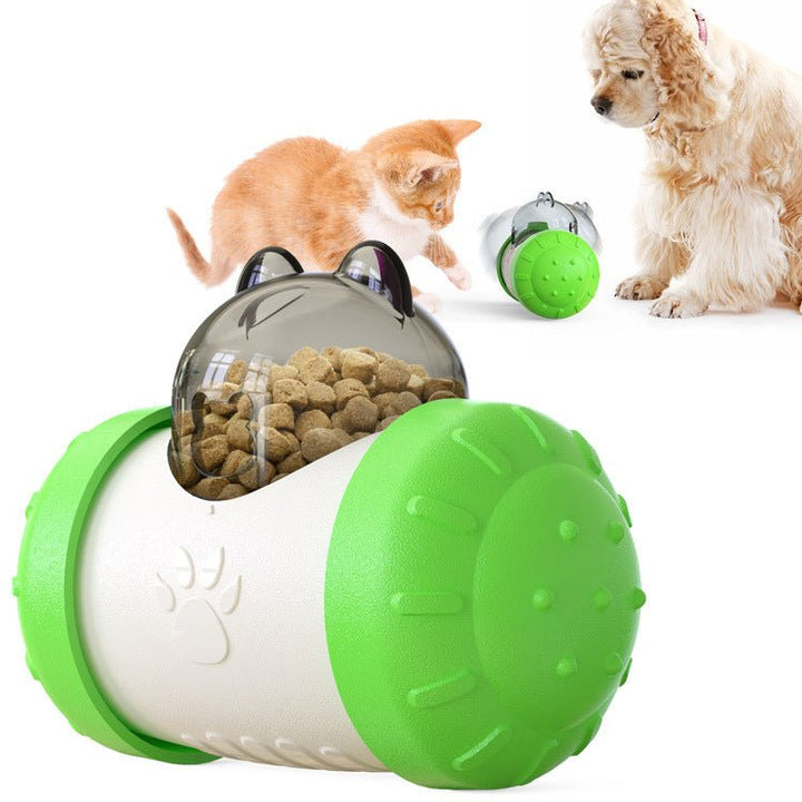 Funny Dog Treat Leaking Toy With Wheel Interactive Toy For Dogs Puppies Cats Pet Products Supplies Accessories - Muhaab