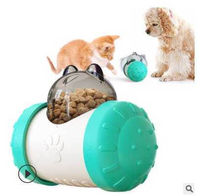 Funny Dog Treat Leaking Toy With Wheel Interactive Toy For Dogs Puppies Cats Pet Products Supplies Accessories - Muhaab