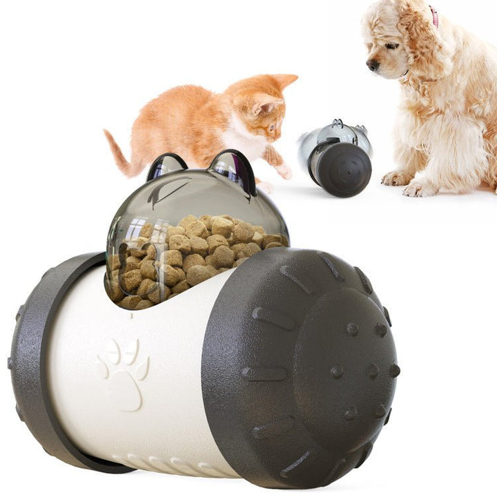 Funny Dog Treat Leaking Toy With Wheel Interactive Toy For Dogs Puppies Cats Pet Products Supplies Accessories - Muhaab