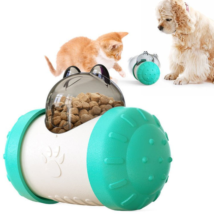 Funny Dog Treat Leaking Toy With Wheel Interactive Toy For Dogs Puppies Cats Pet Products Supplies Accessories - Muhaab